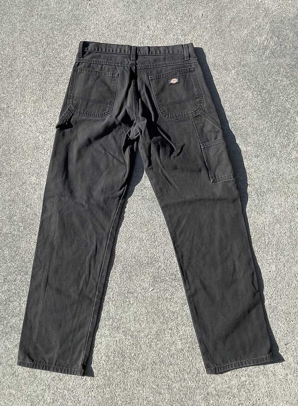 Dickies Dickies Black Canvas Work pants - Size 30… - image 3