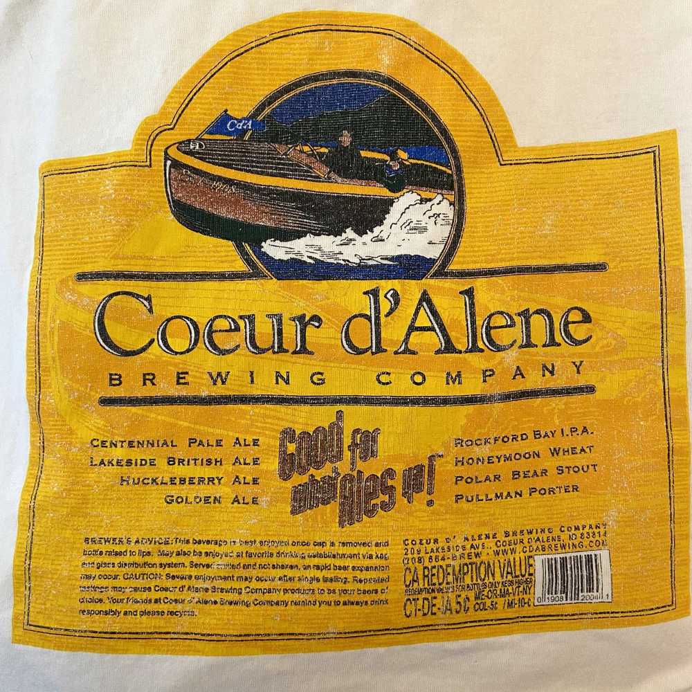 Other Coeur d'Alene Brewing Co Crew Neck T-Shirt … - image 2