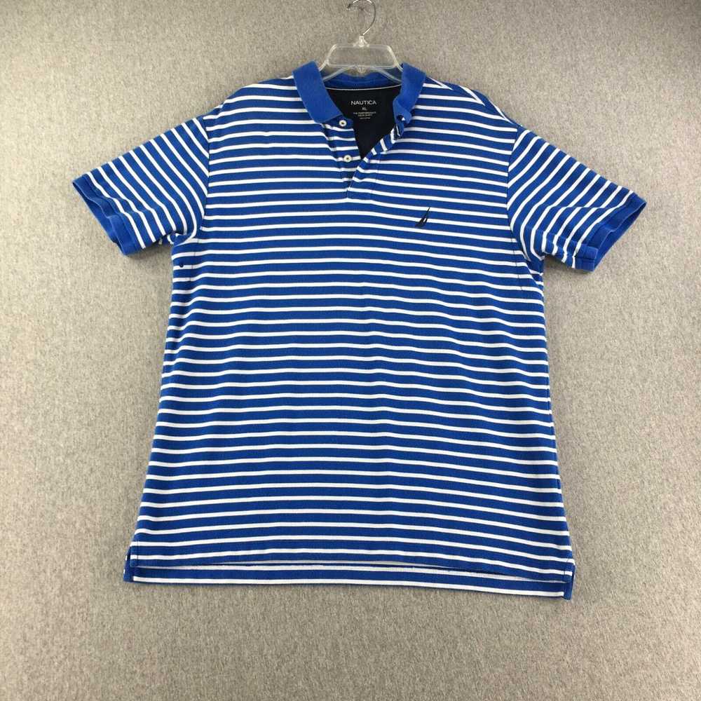 Nautica Nautica Polo Shirt Mens XL Short Sleeve P… - image 1