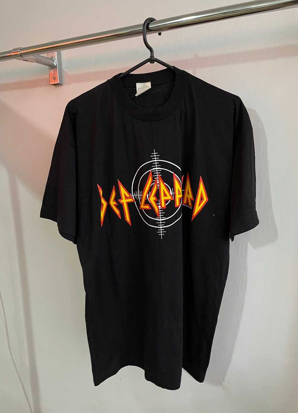 Def Leppard × Rock Tees × Vintage Vintage 1992 De… - image 1