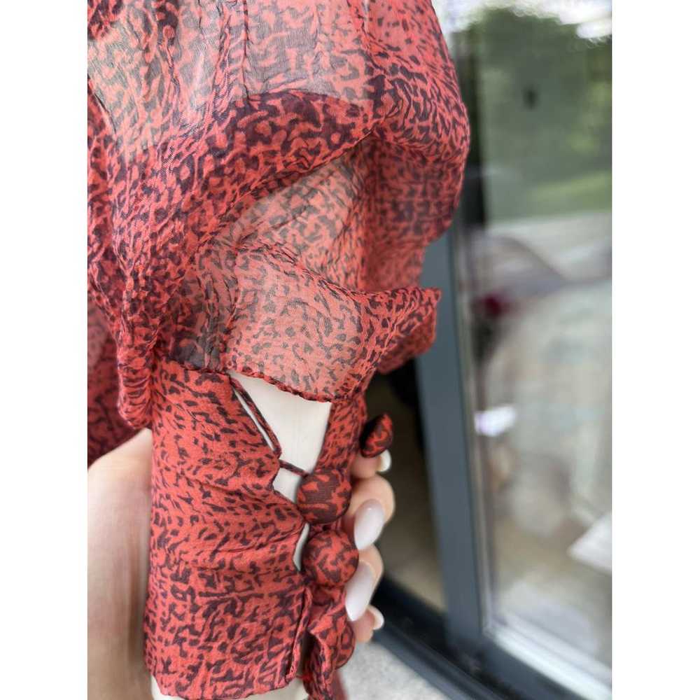 Dior Silk maxi dress - image 3