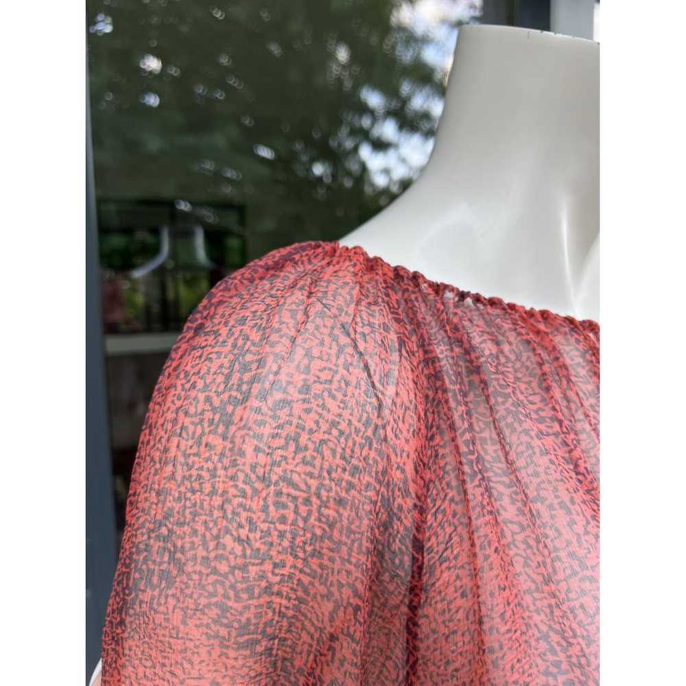 Dior Silk maxi dress - image 5