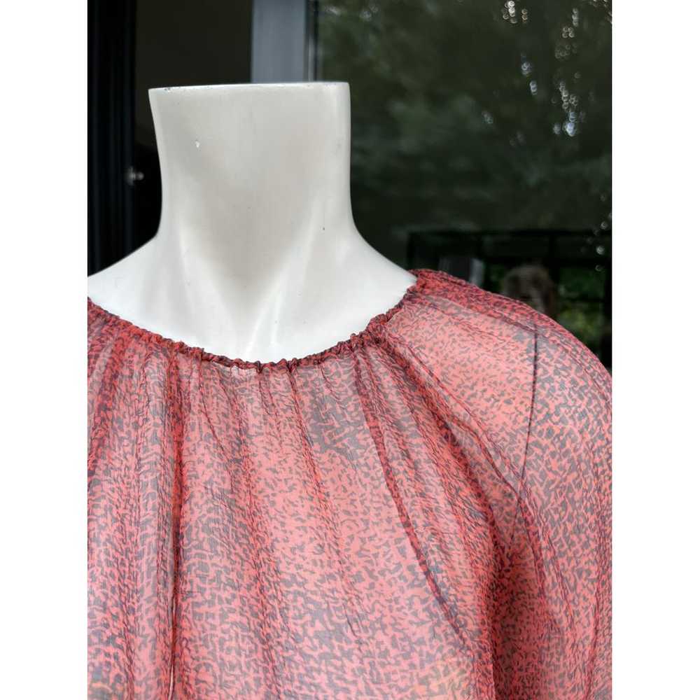 Dior Silk maxi dress - image 6