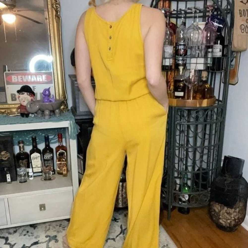 C&C California Relaxed Yellow Jumpsuit Romper - image 2