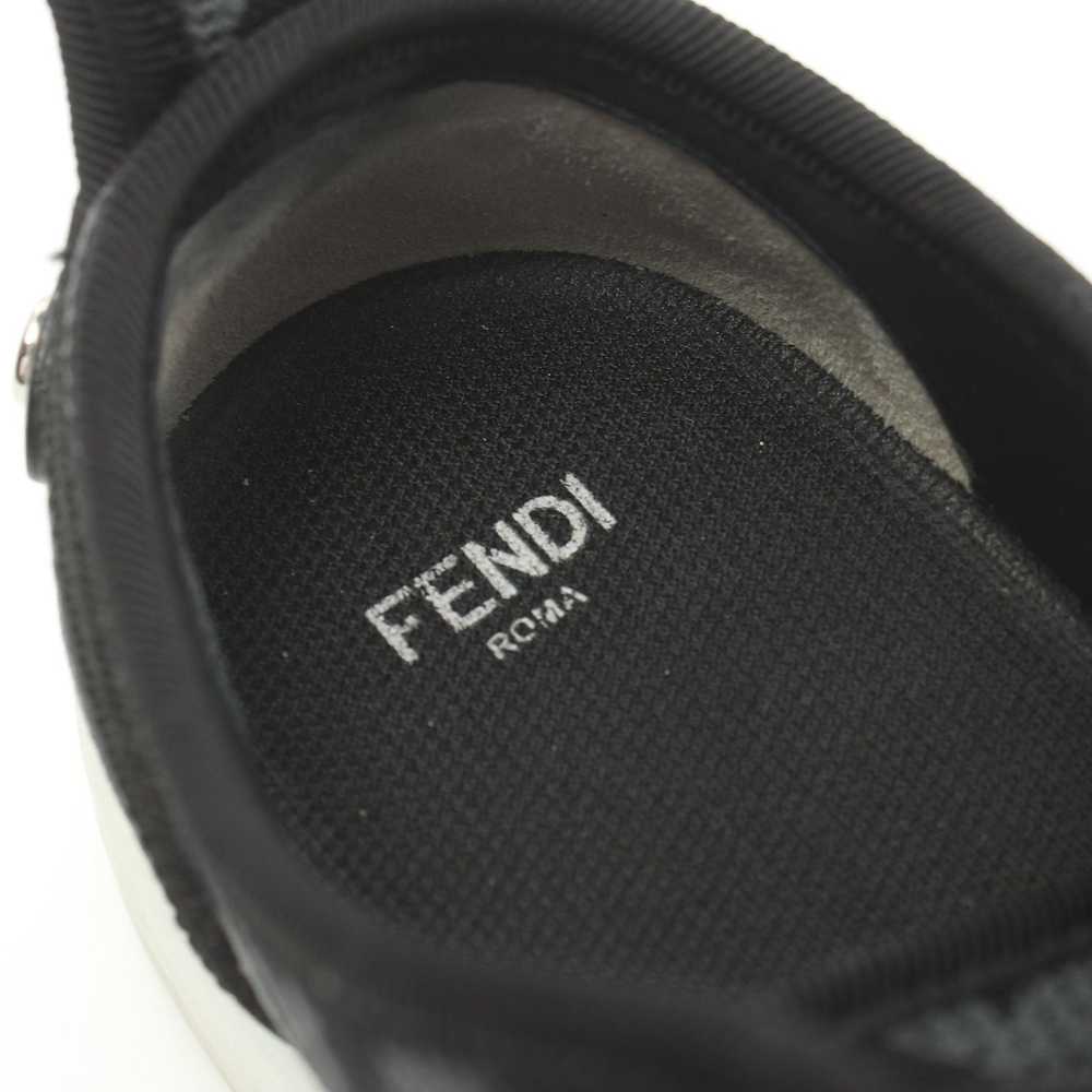 Fendi Zucca Sneakers Fabric Gray Black - image 5