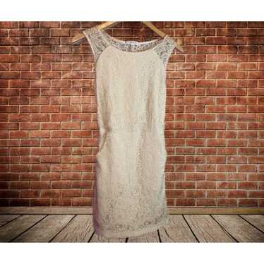 Lucy Paris Lace Sleeveless Mini Dress w/ Pockets … - image 1