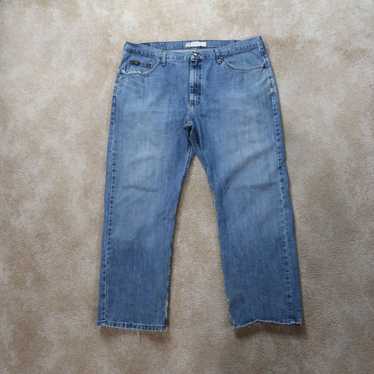 Lee Lee Regular Fit Straight Leg Blue Jeans Men's… - image 1