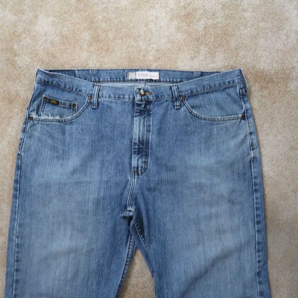 Lee Lee Regular Fit Straight Leg Blue Jeans Men's… - image 2