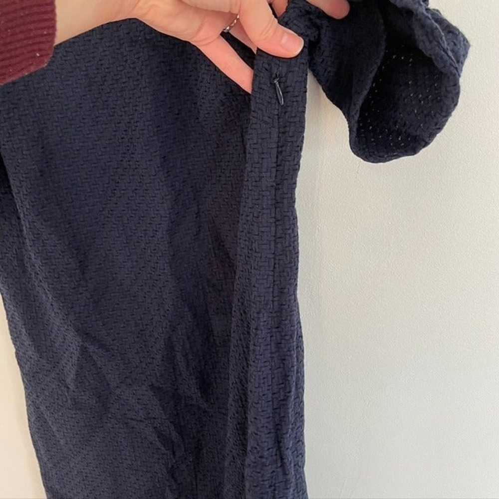 J. CREW Cold Shoulder Basketweave Textured Dress … - image 4