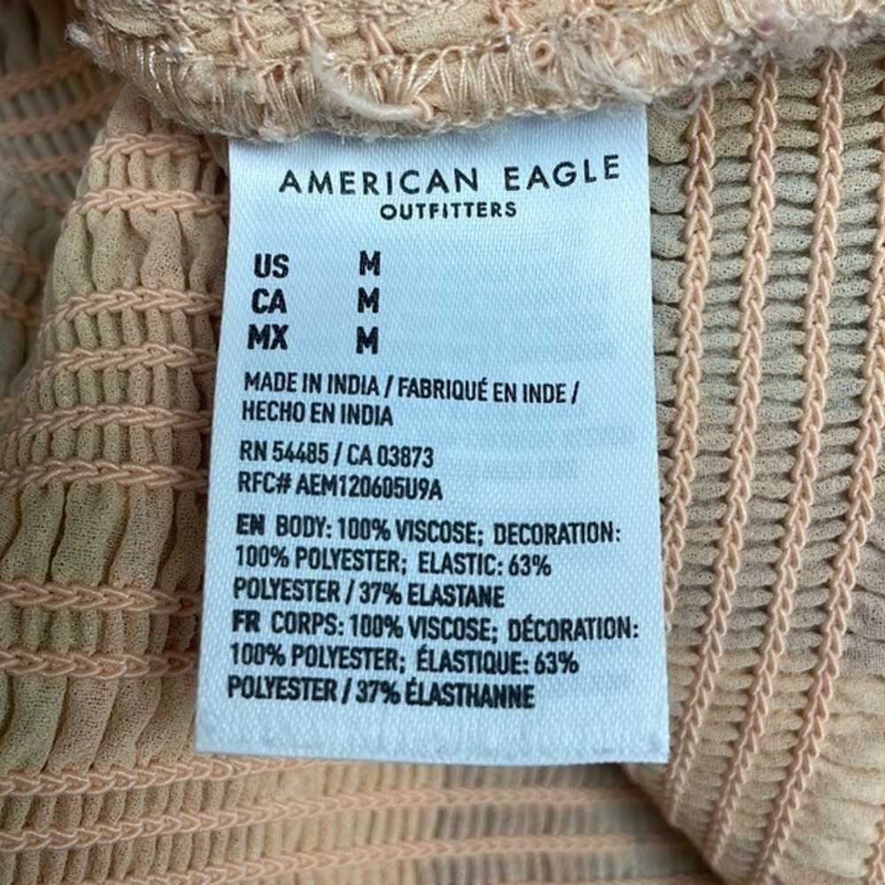 American Eagle Striped Pride Smocked Bodycon Stre… - image 8