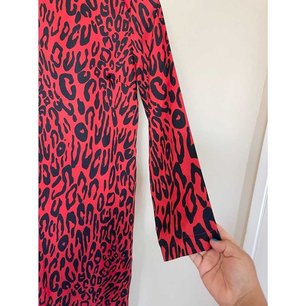 Zara Animal Print Maxi Dress - image 6