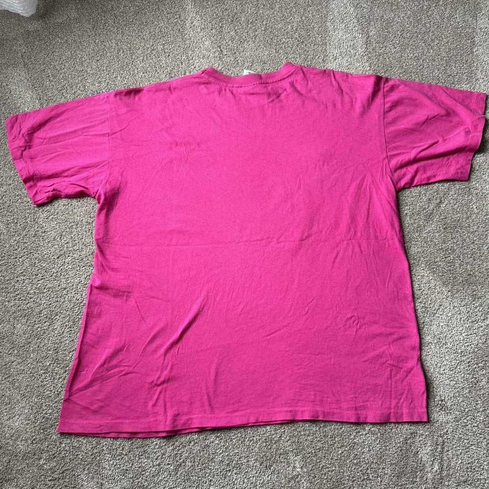 Mickey And Co Vintage Mickey & Co 90s pink tshirt - image 5