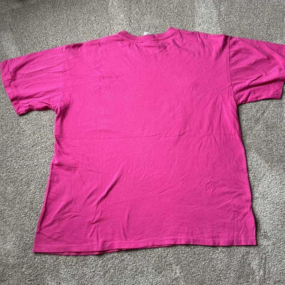 Mickey And Co Vintage Mickey & Co 90s pink tshirt - image 6