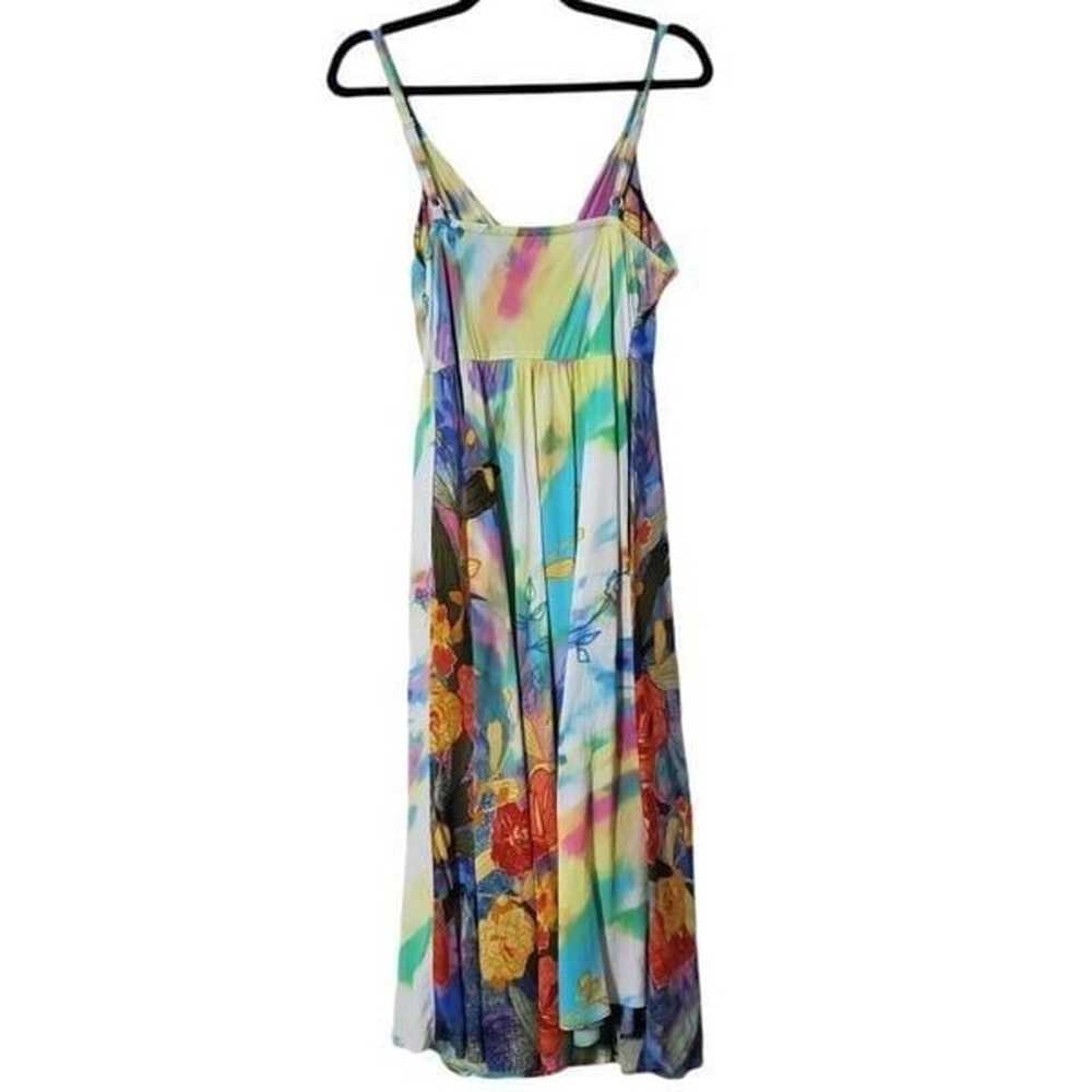 JAMS WORLD Midi Sundress Size L Marigold Dreams F… - image 5