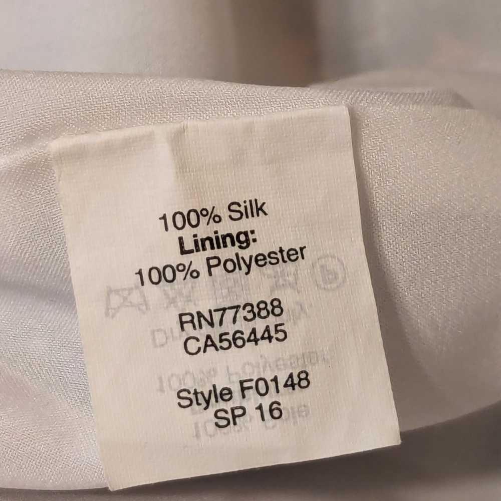 Madewell Silk Flora Paisley Tunic Dress L Mini Sp… - image 4