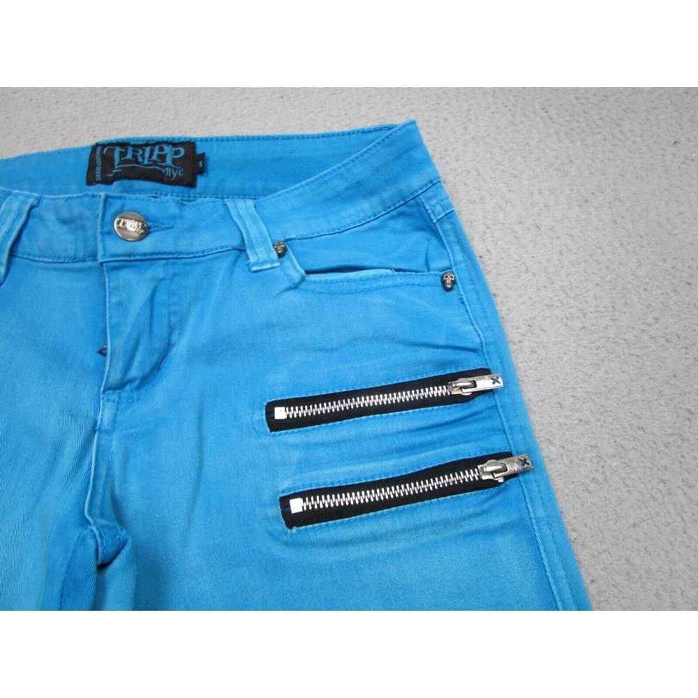 Trippen Tripp Jeans Womens 5 Blue Skinny Cyber Go… - image 3