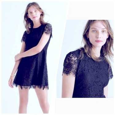 MADEWELL Floral Lace Shift Dress