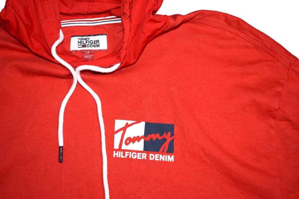 Tommy Hilfiger Tommy Hilfiger Denim T-Shirt w/ Ho… - image 2