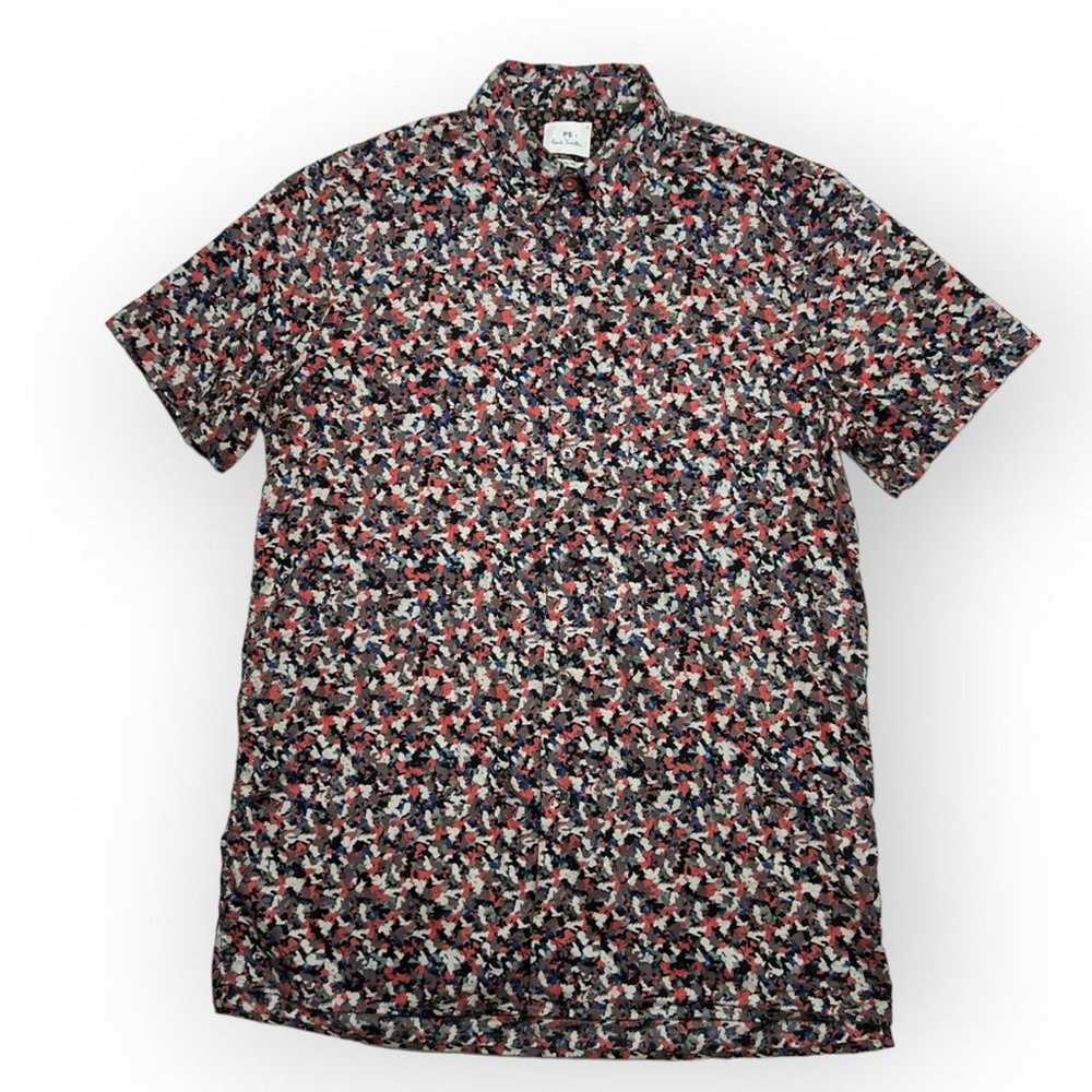 Paul Smith PAUL SMITH Casual Fit Short Sleeve But… - image 1