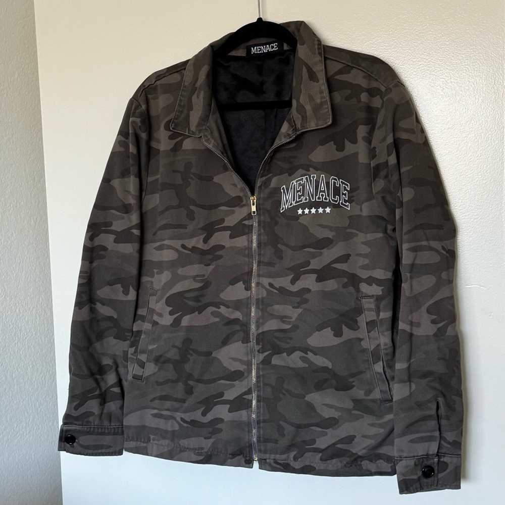 Rare Men's MENACE Army Jacket - Size Large - image 1