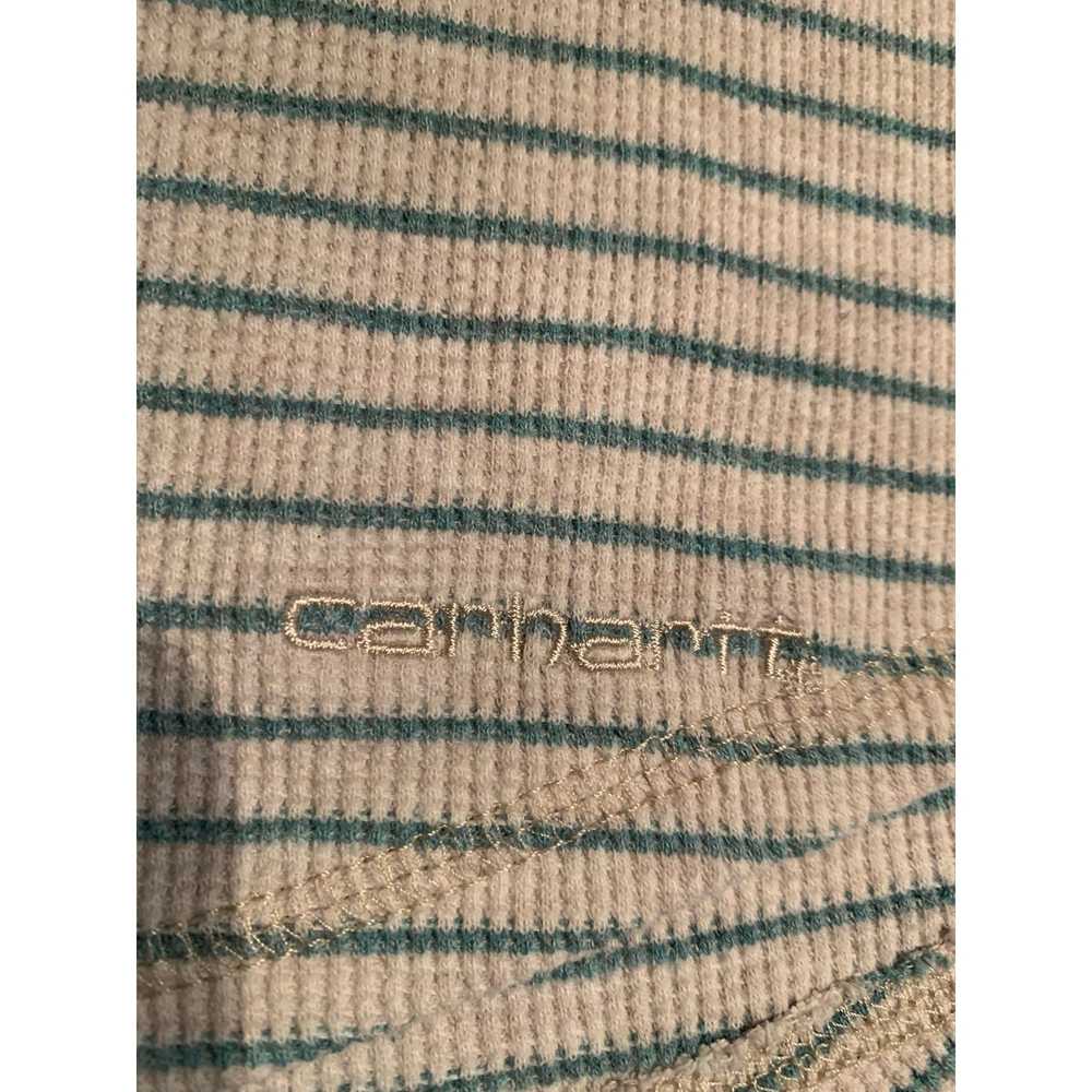 Carhartt Carhartt waffle knit long sleeve striped… - image 6