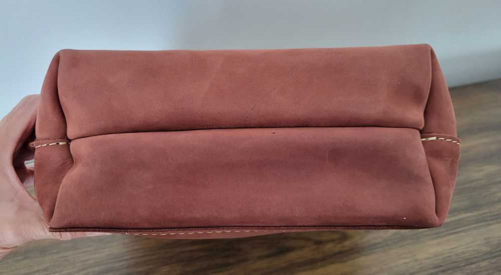Portland Leather Lotus Mini Zip Crossbody Bag Bun… - image 6