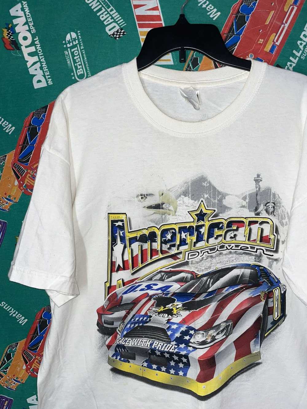 Made In Usa × Racing × Vintage Vintage USA AMERIC… - image 1