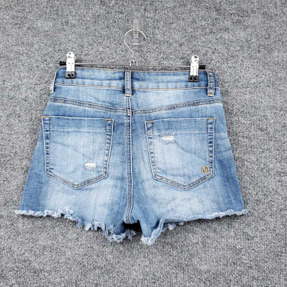 Vintage Indigo Rein Shorts Womens 5 Blue Cut-Off … - image 2