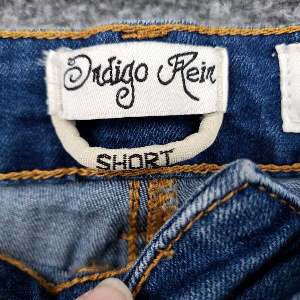 Vintage Indigo Rein Shorts Womens 5 Blue Cut-Off … - image 3