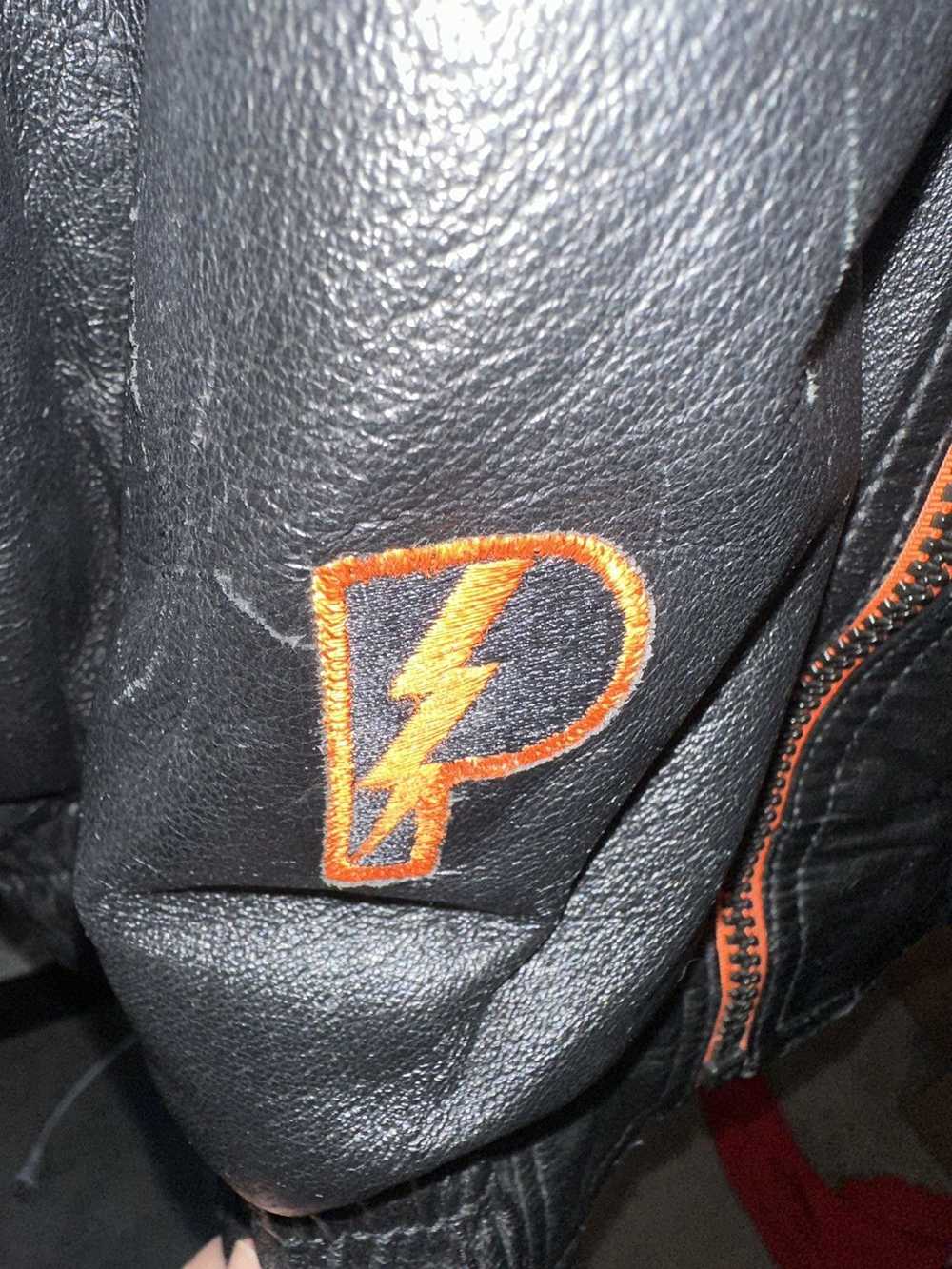 Pro Player Vintage Flyers Leather Jacket Size Lar… - image 4