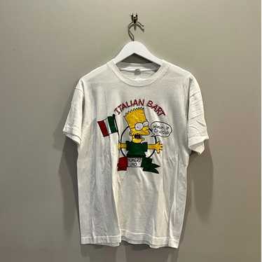 Screen Stars Vintage Italian Bart Simpson T-Shirt… - image 1