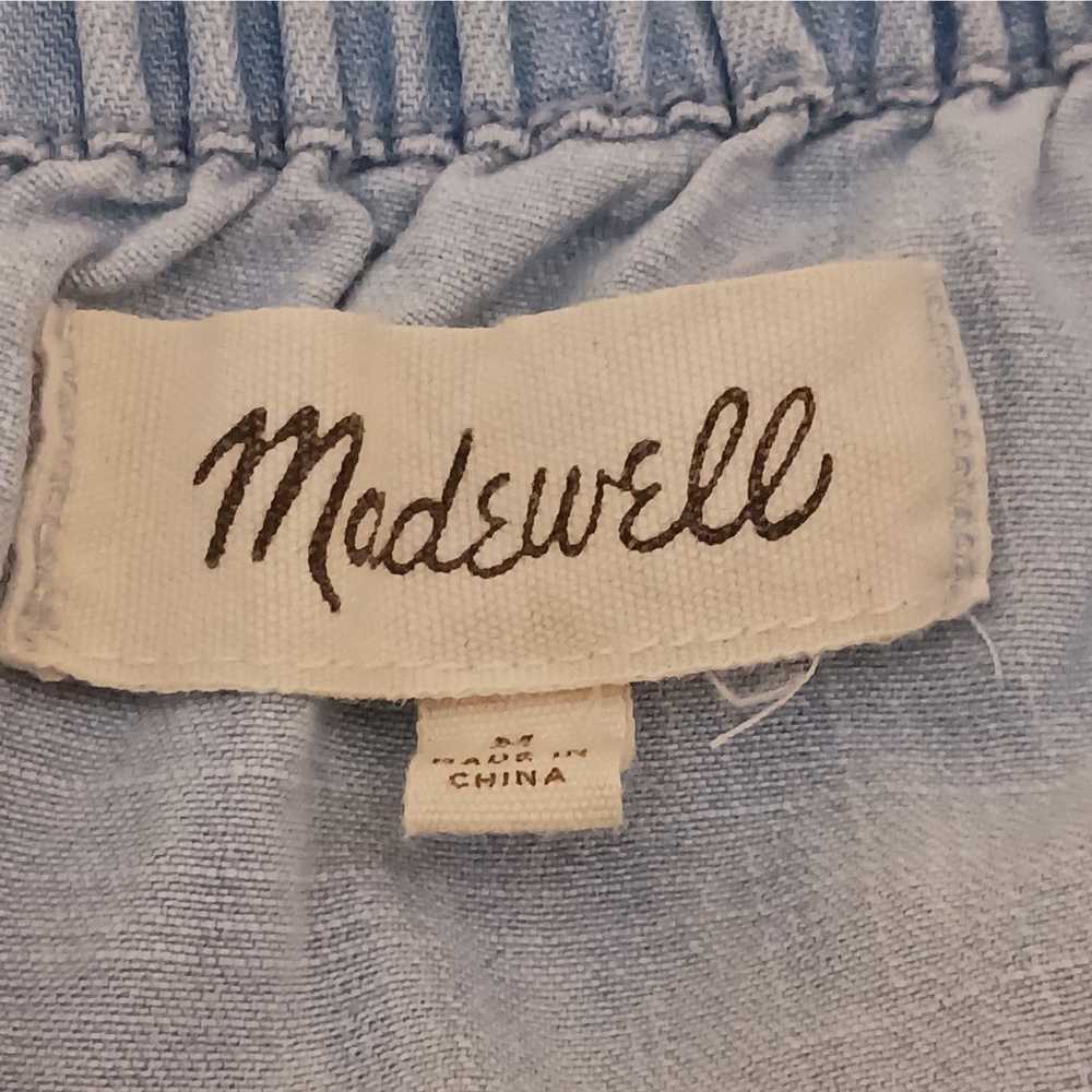 Madewell Dress Womens Size Medium Blue Denim Azal… - image 6
