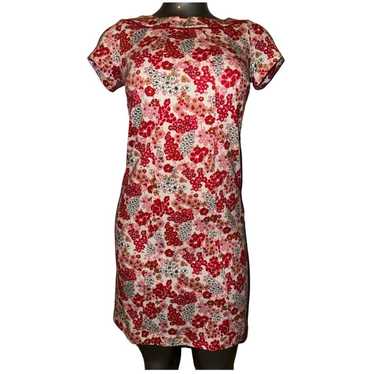 BODEN Cherry Blossom Short Sleeve Shift Dress Size