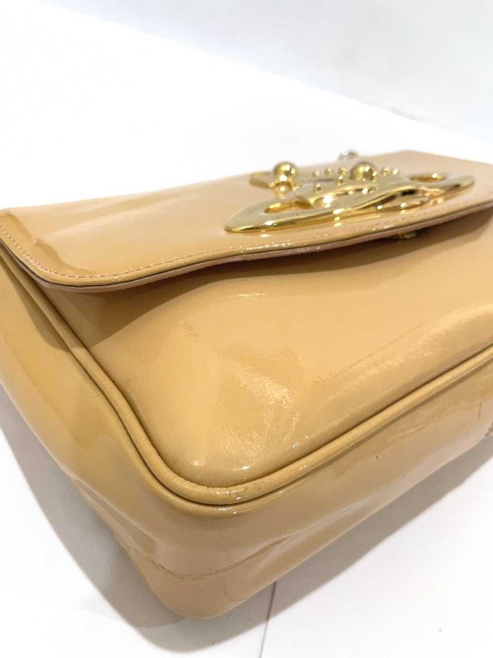 Vivienne Westwood Patent Leather Chain Flap Bag - image 12