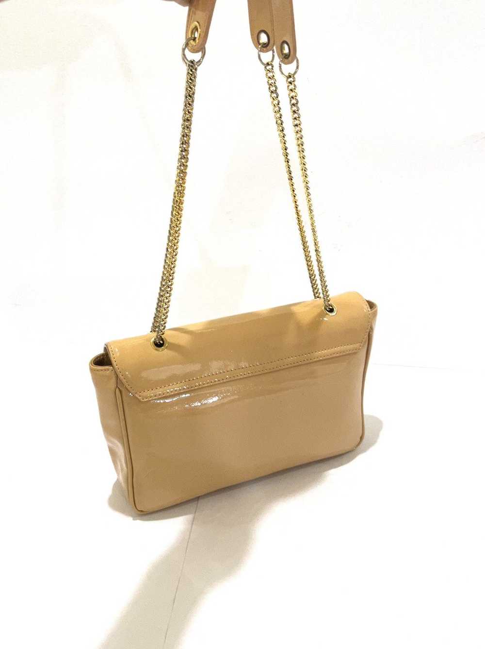 Vivienne Westwood Patent Leather Chain Flap Bag - image 8