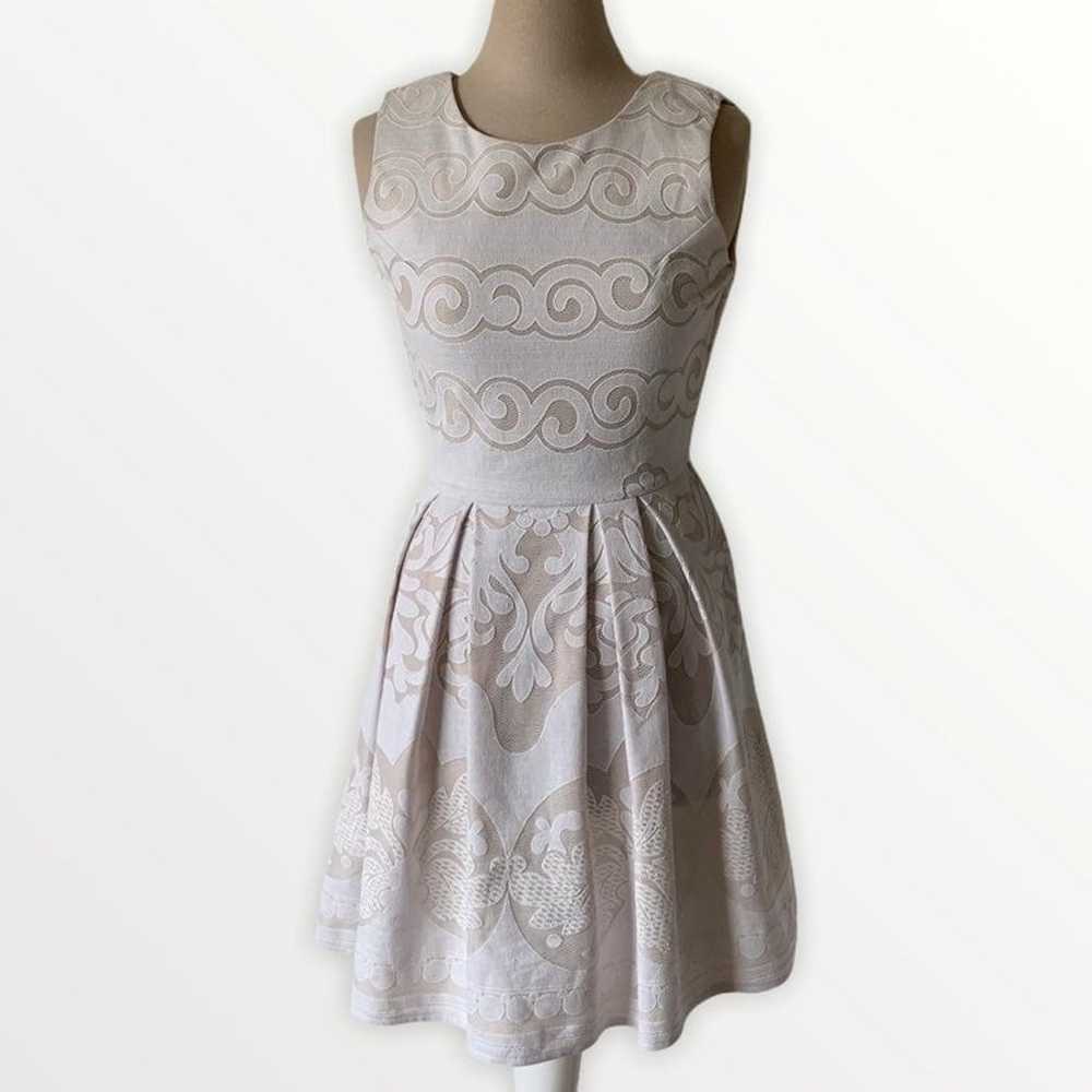 Altar'd state lace fit to flare dress - image 1