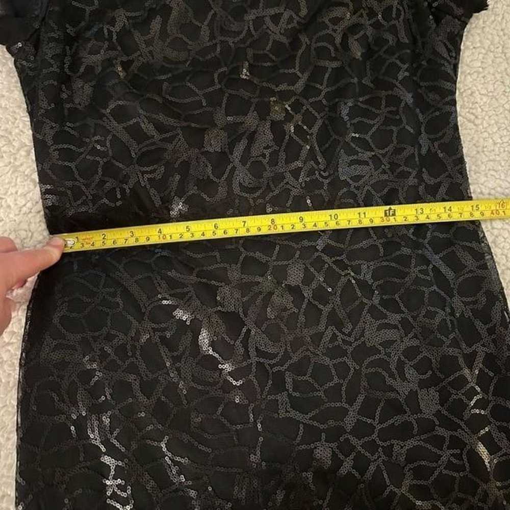 Vince Camuto Women’s Black Sequin Pattern Cocktai… - image 10