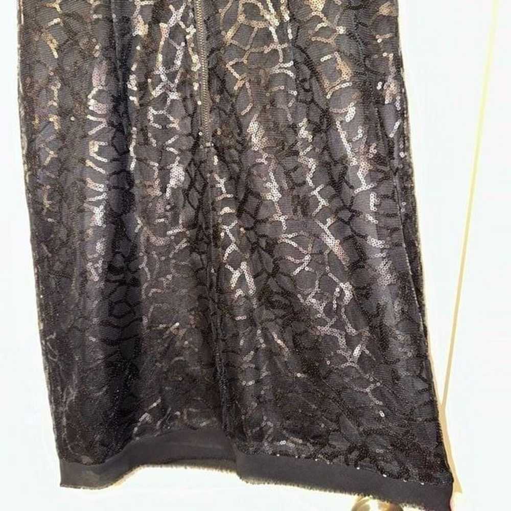 Vince Camuto Women’s Black Sequin Pattern Cocktai… - image 4