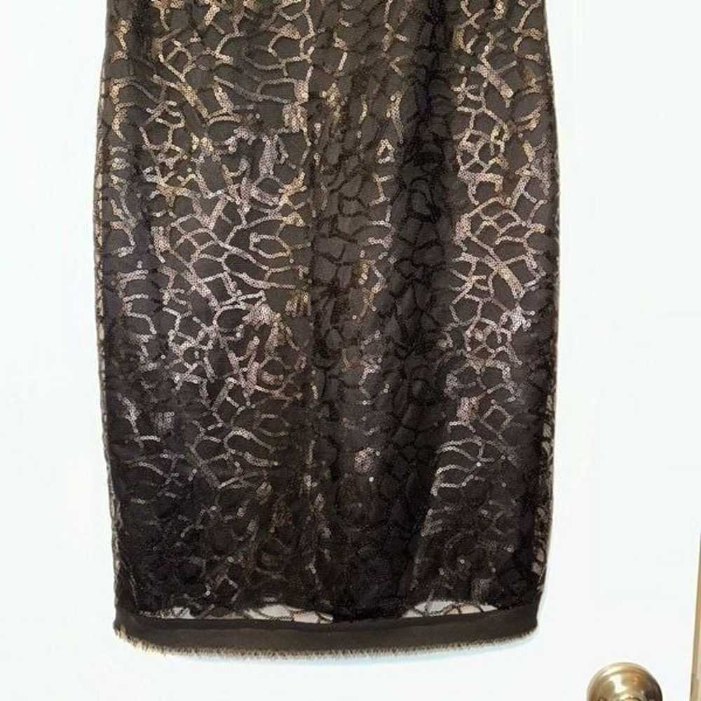 Vince Camuto Women’s Black Sequin Pattern Cocktai… - image 6