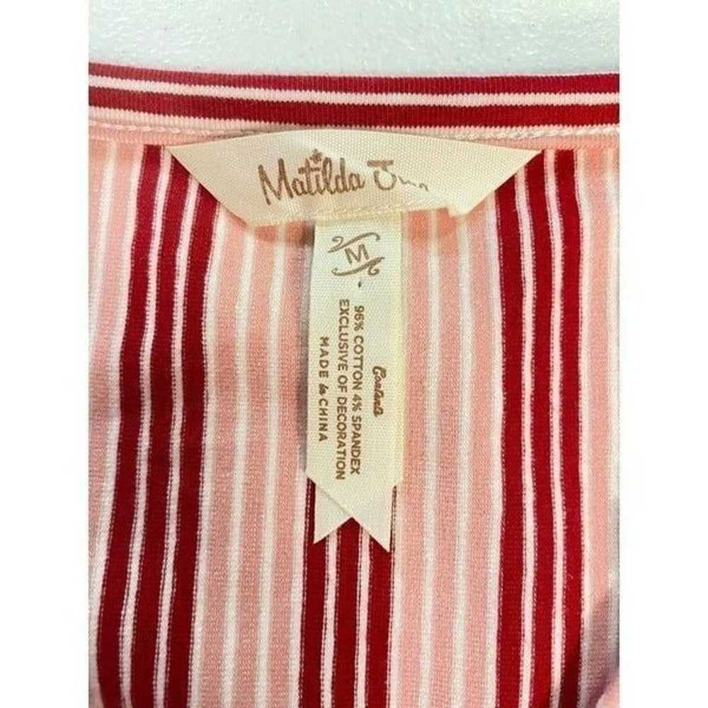 Matilda Jane Heart to Heart Red/White striped Dre… - image 7