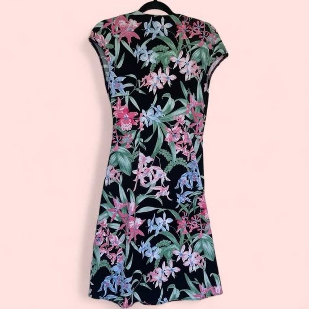 Tommy Bshama Faux Wrap Tropical Floral Dress Size… - image 5