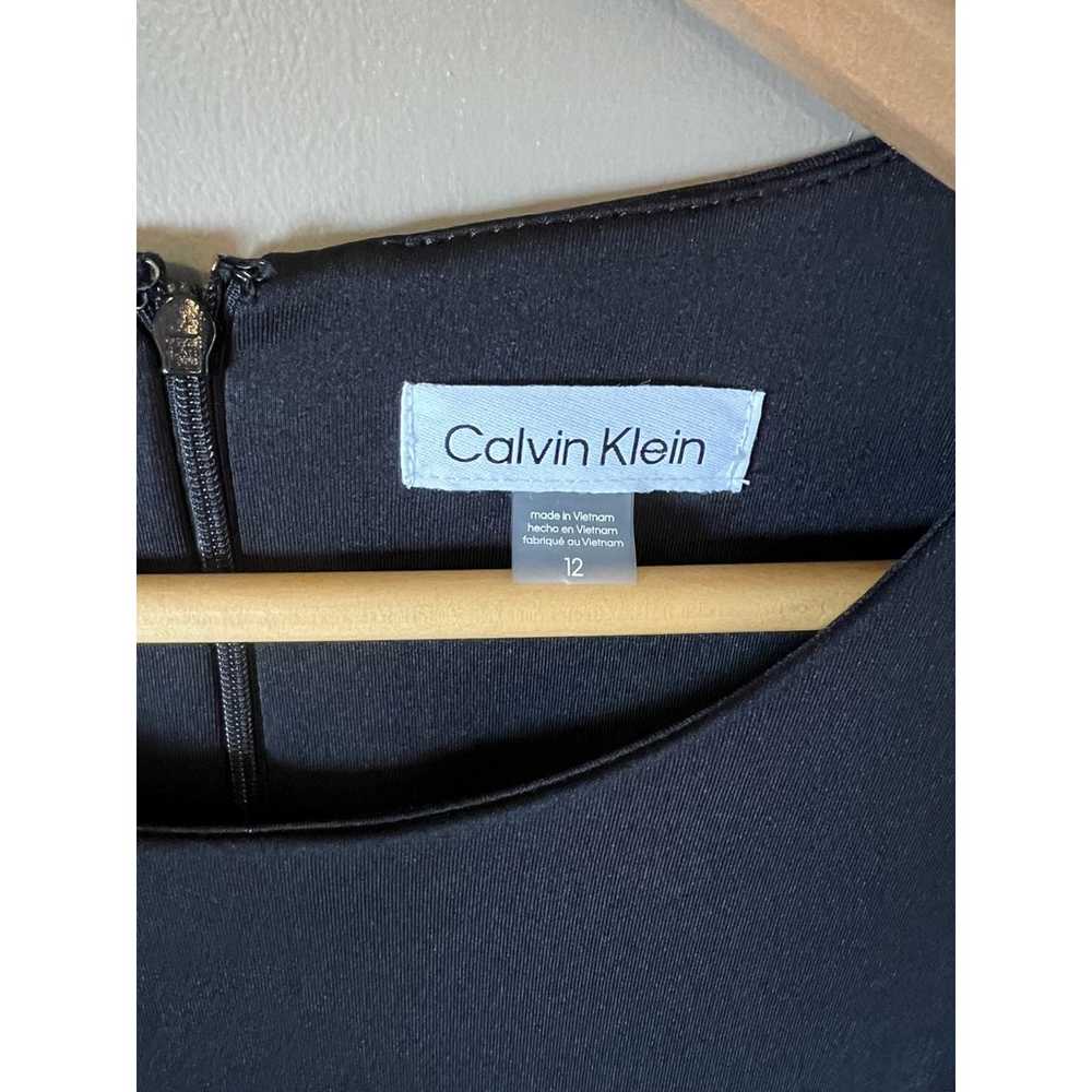 Calvin Klein Colorblock Sleeveless Scuba Sheath D… - image 3