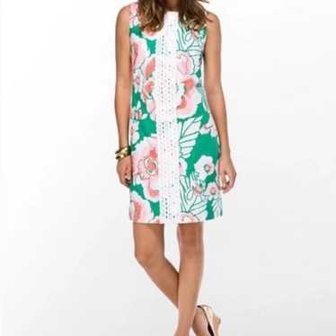 Lilly Pulitzer Worth Shift Dress in Jade Green