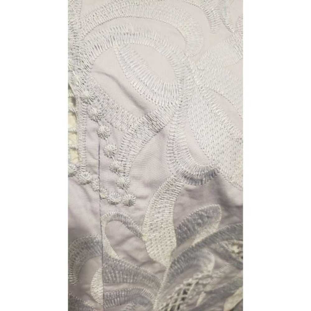 Antonia Melani Crochet Lace Cap Sleeve Sheath Dre… - image 10