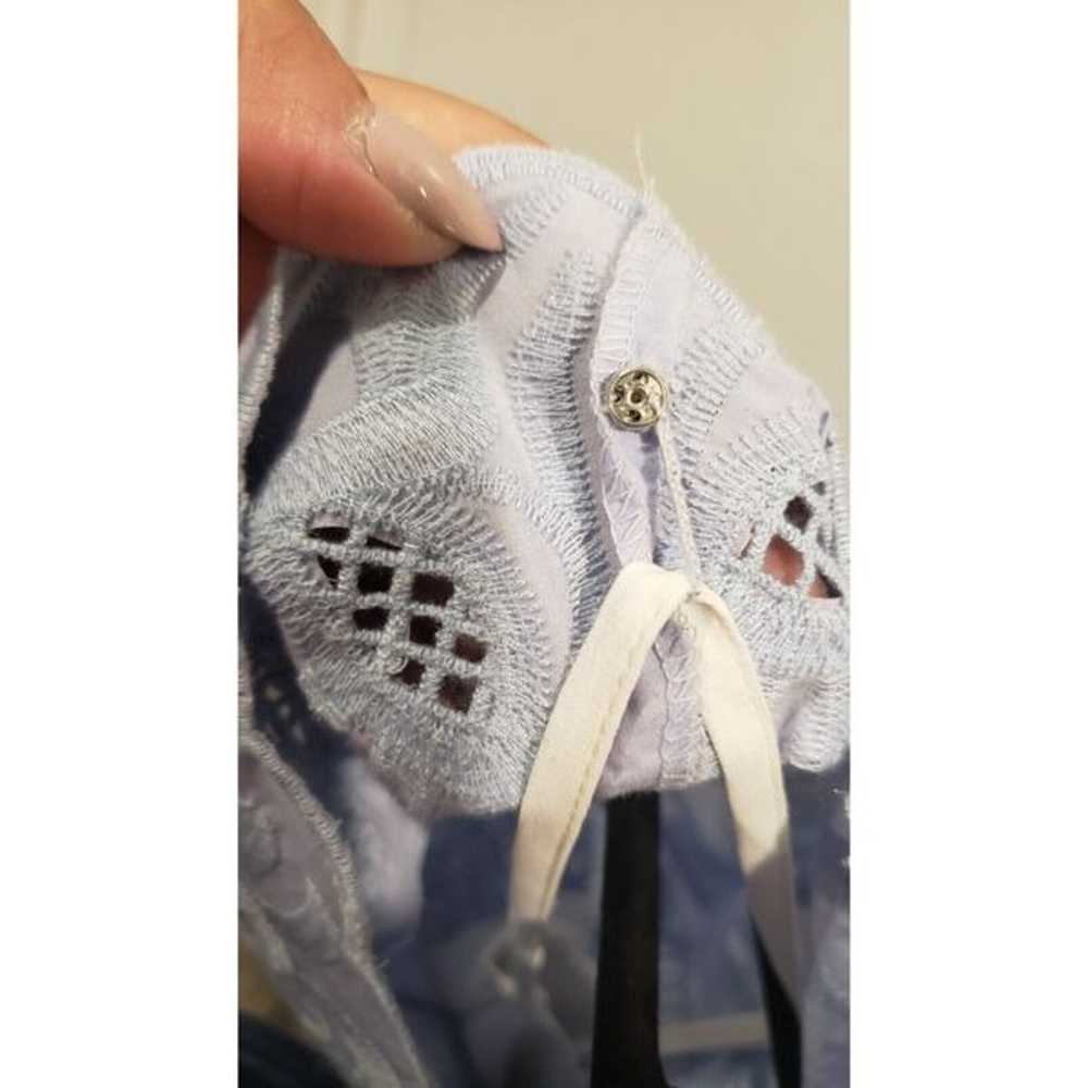 Antonia Melani Crochet Lace Cap Sleeve Sheath Dre… - image 9