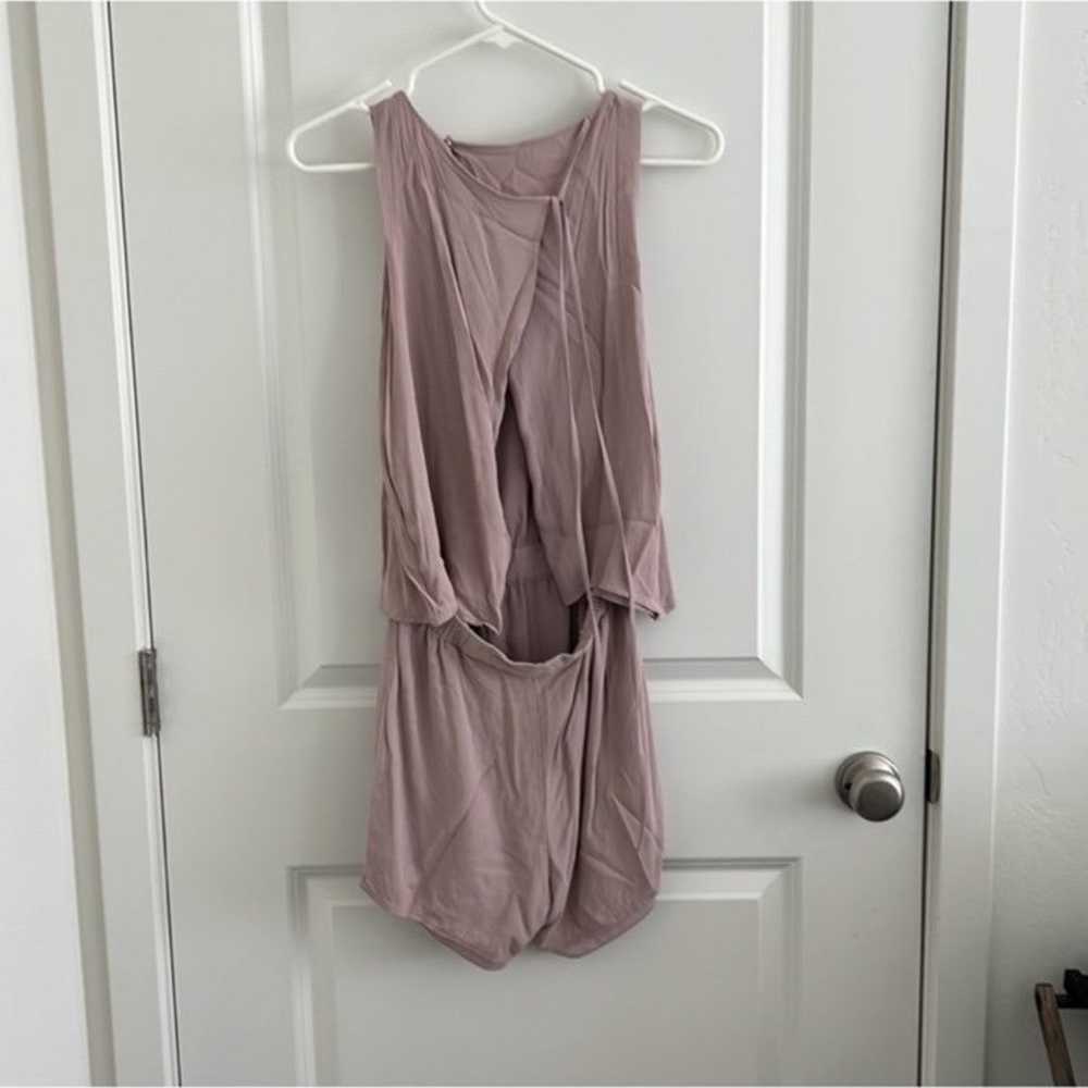 Aritzia Babaton Romper - Mauve (S) - image 2