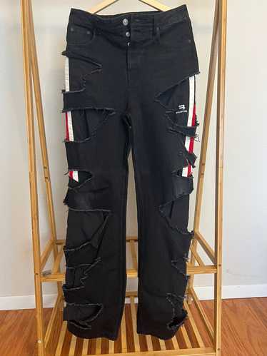 Balenciaga Balenciaga Slashed Denim Jeans