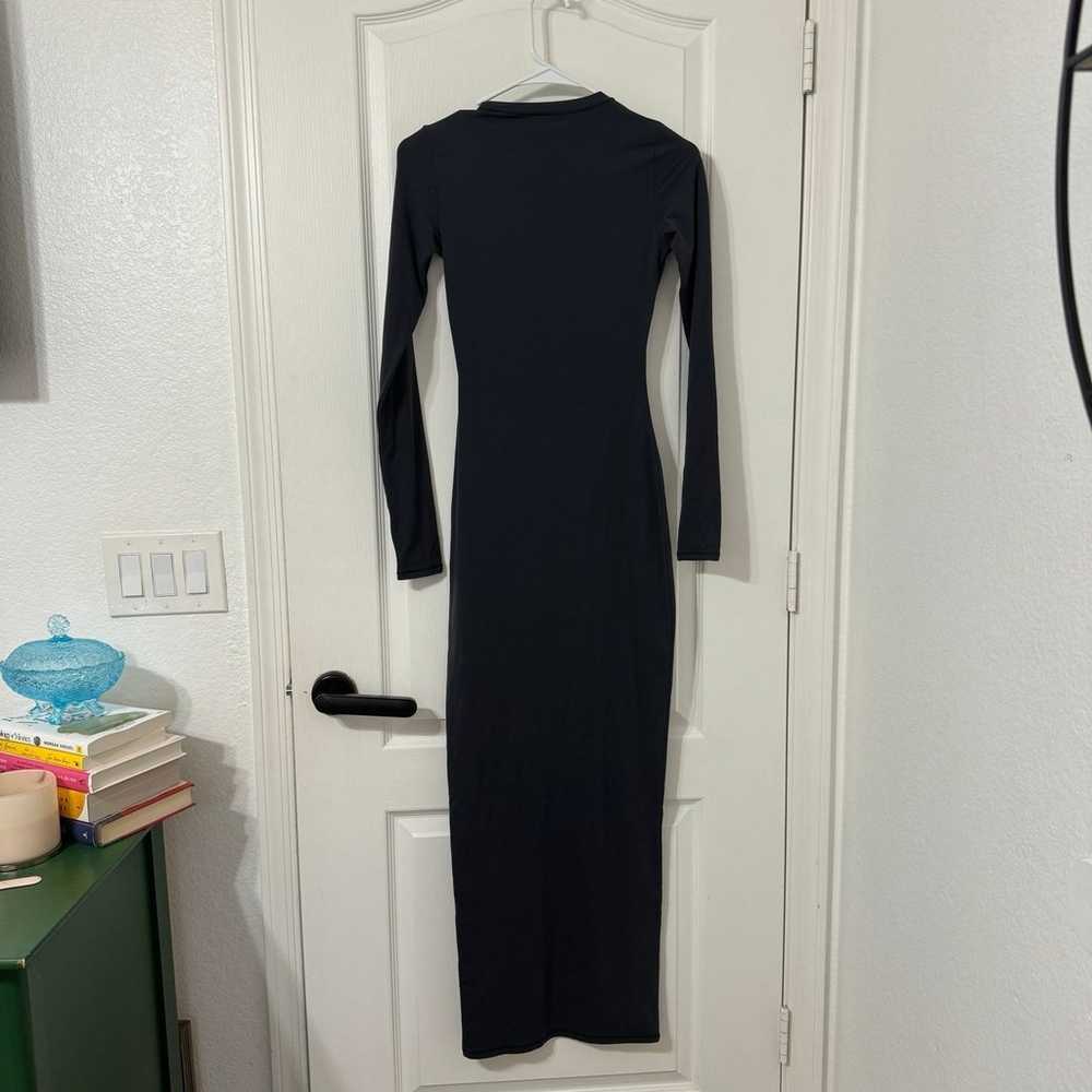 skims crewneck long sleeve dress - image 3