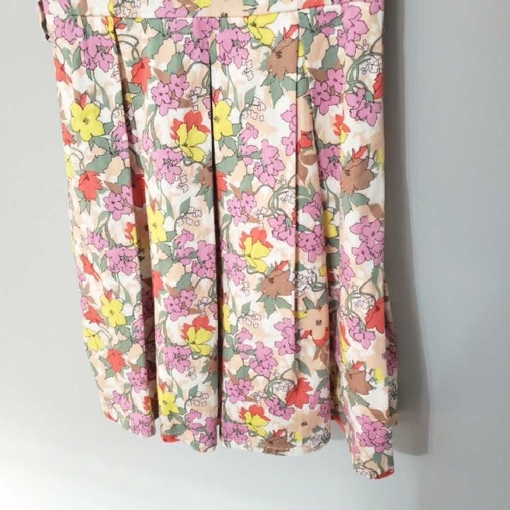 Amelie & Amelie 100% Cotton Pleated Floral Print … - image 4