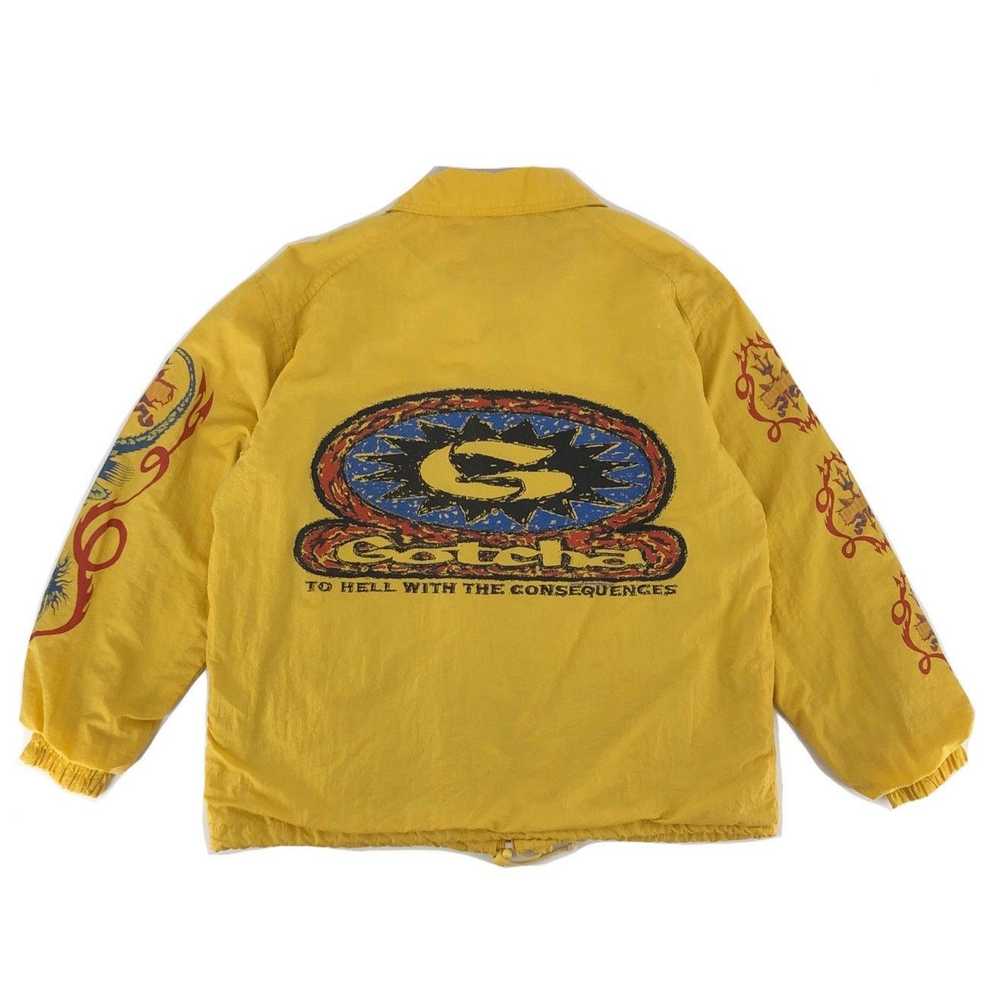 Gotcha × Vintage 80s Gotcha windbreaker jacket 19… - image 2